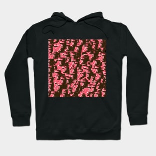 Red and black ape animal pattern Hoodie